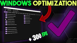 The Ultimate Windows OPTIMIZER for ANY WINDOWS