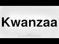 How To Pronounce Kwanzaa | Pronunciation Primer HD