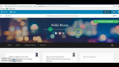 How to create a webpage using WordPress?- In Gujarati