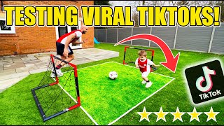We Tested VIRAL TiĸTok Football Challenges!