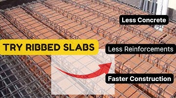 Discover the secrets of Ribbed Slabs for Cost-Effective Construction | Huge Savings Concrete Slab