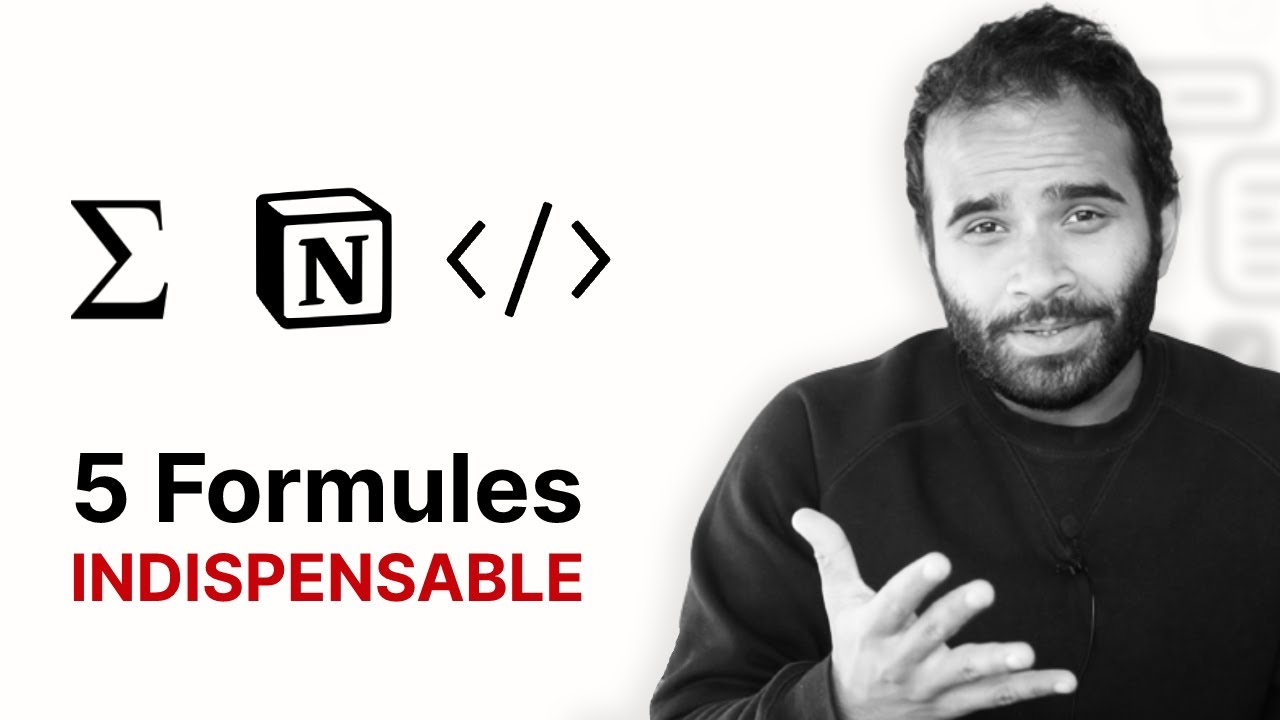 Les Formules dans Notion. Voici ce qu'il faut connaître