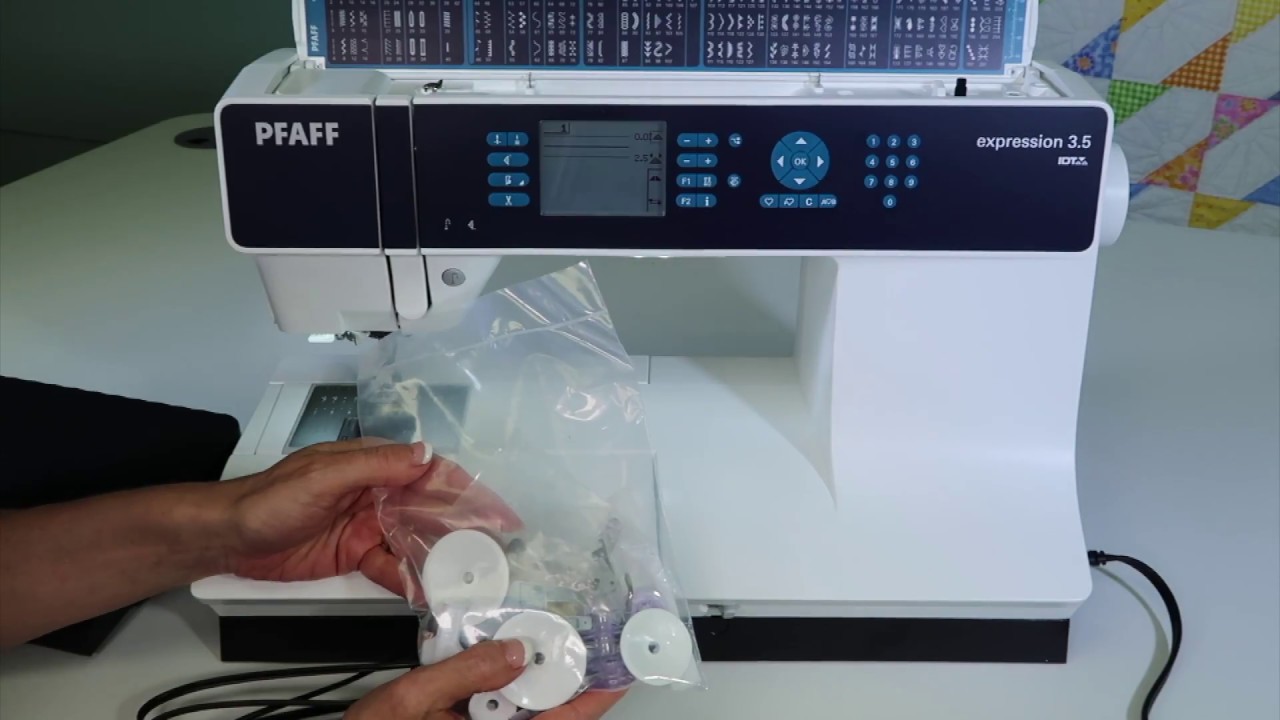 Pfaff expression 3.5 2 Accessories YouTube