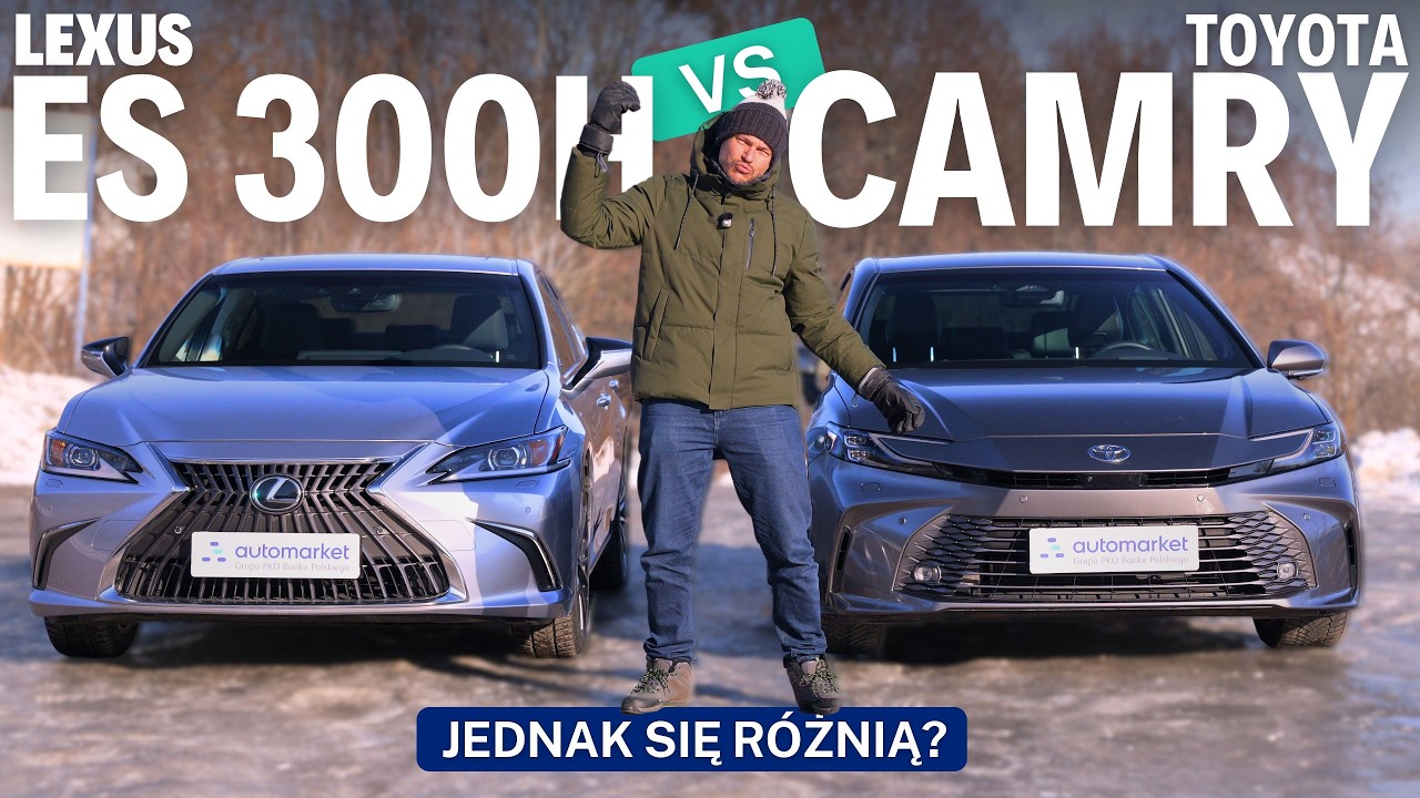 Lexus ES vs Toyota Camry - czy warto dopłacać do Lexusa?