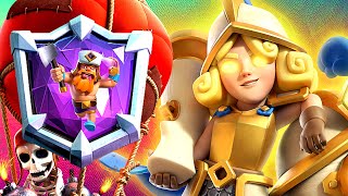 2 8 Lumberloon cycle with Hero musketeer-Clash Royale