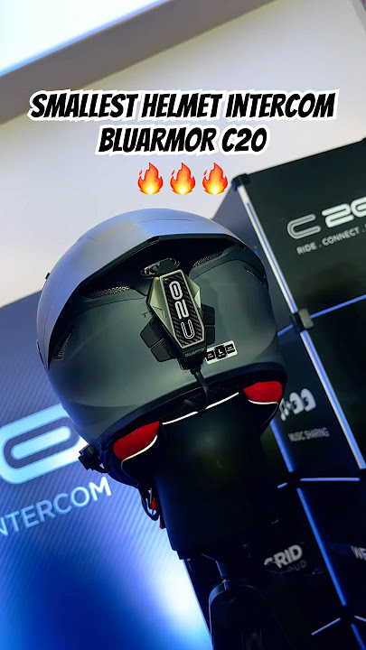What Makes Bluarmor C20 the BEST Helmet Mesh Intercom System