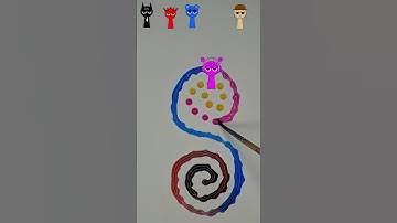 ASMR Color Mixing #sprunki #satisfying #asmr #color #oddlysatisfying