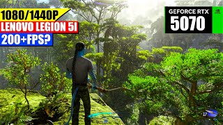 Lenovo Legion 5 RTX 5070 Gameplay Test | Avatar Frontiers of Pandora Third-Person | i7 14th Gen