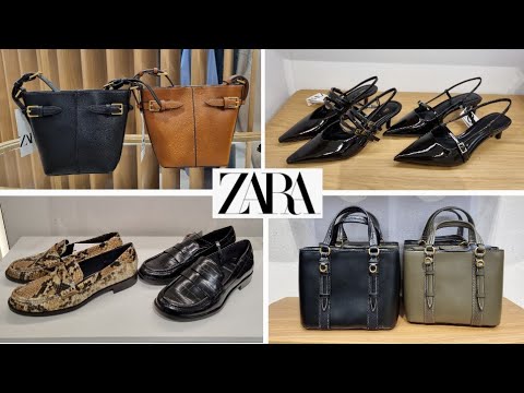 ZARA WOMEN'S BAGS & SHOES NEW COLLECTION/ JANUARY 2024 