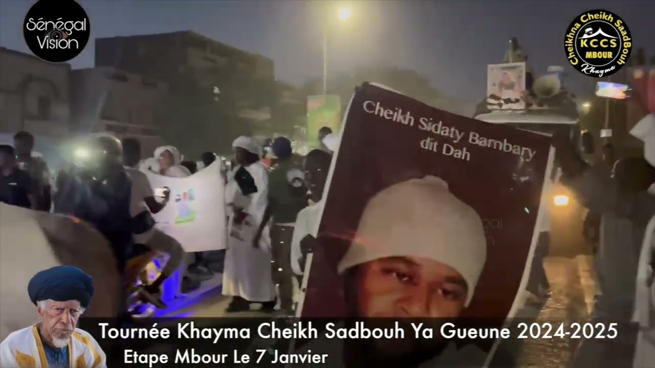 TEMPS FORT Arrivée Khayma Cheikh Sadbouh Ya Gueune à Mbour