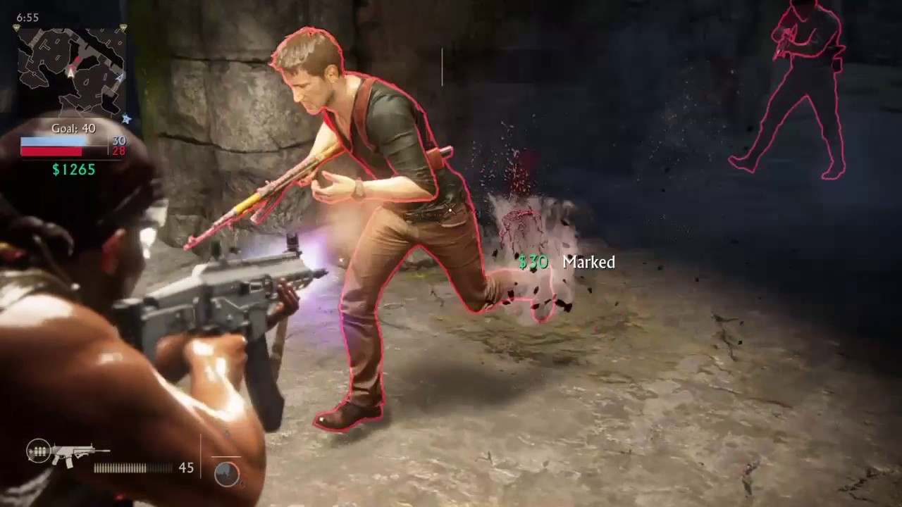 Uncharted 4 multiplayer odd gameplay