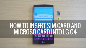 How to Insert SIM and Micro SD card into LG G4 | Techniqued