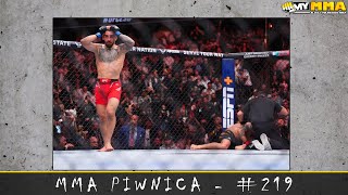 MMA Piwnica #219  - Podsumowane gali KSW 91 | Typowanie na 100% | Podsumowanie gali UFC 298
