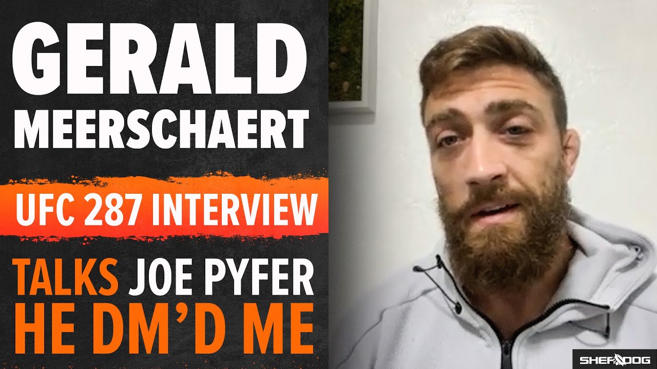 Gerald Meerschaert Joseph Pyfer DMd Me to Fight at UFC 287