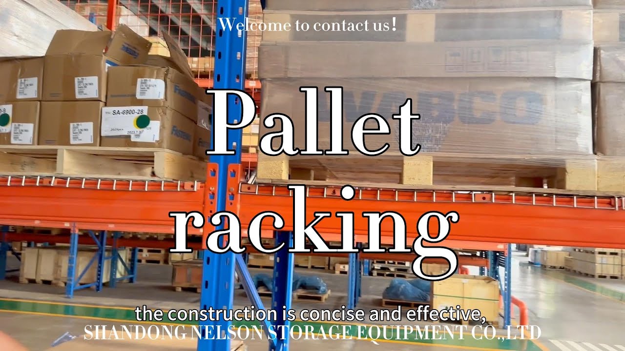 Pallet Rocker Warehouse racking Heavy duty pallet rocking system - YouTube