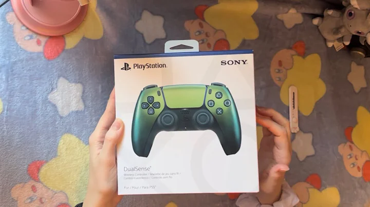 ASMR Unboxing My New PlayStation 5 Controller 💚🎮