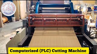 S.K Brand Servo Precision Automatic (PLC) Reel to sheet Cutting Machine (Fully Computerized)