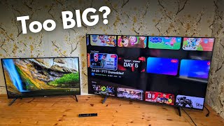 Is 50 Inch TV too Big? ( For Bedroom, Small Living Room, Apartment, Gaming)