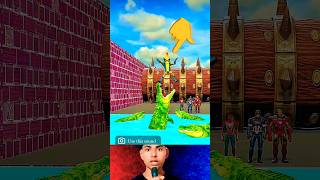 Spider-Man vs Hulk vs Thor 💥 Who Wins? 🏆 3D Game 2026! #trending #games #shorts