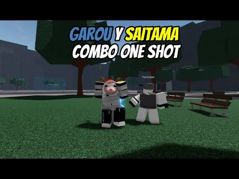 GAROU Y SAITAMA ONE SHOT COMBO │CAMPOS DE BATALLA MAS FUERTES - YouTube