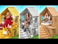 毎日の部屋 vs VIP vs エリートルーム グロウアップ 😱✨ DIY メイクオーバーチャレンジ!