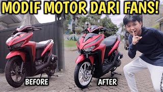 RIO MODIF MOTOR VARIO DARI FANS AMEL DESMA CEMBURU?