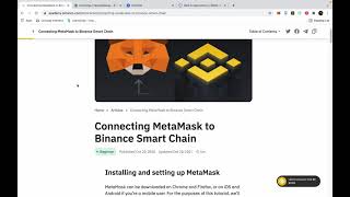 Shortcut to Configure Your Metamask Wallet to the Binance Smart Chain (BEP-20 Network)! {English} screenshot 3