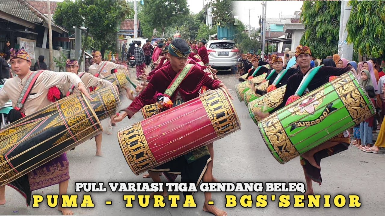 PERTEMUAN TIGA GENDANG PUMA-TURTA-BGS SENIOR SAAT NYONGKOLAN LEMING KE SUKERARE #bajerofficial