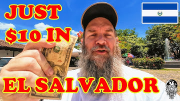 What Can $10 US Get You in El Salvador? 🇸🇻 Suchitoto on a Budget! [2025 Challenge]
