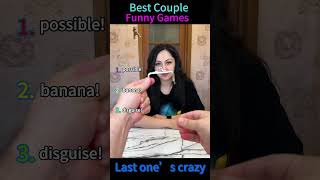 Fun Couple Games: Disguise, Banana & Magic! #couplepranks #funnygames #magictrick #shorts
