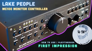 Lake People MC100 Monitor Controller | First Impression - How To Use - Playthrough