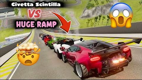 Civetta Scintilla VS Huge Ramp (BeamNG Drive)