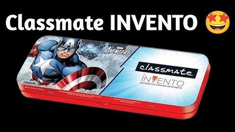 Classmate INVENTO😱 Mathmatical Instruments Box🤩 #geometrybox #mathmaticalinstrumentsbox