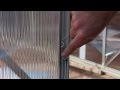 Vitavia greenhouse assembly  spring clips