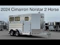 2024 Cimarron Norstar 2 Horse Bumper Pull