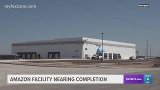 Amazon facility nearing completion