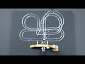 Mini marble machine runs with perfect timing