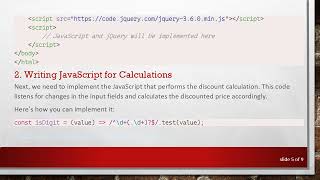 Calculate Discount in JavaScript: A Beginner's Guide to Dynamic Formulas