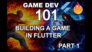 Build a 2D Fighting Game in Flutter (Flame) – Part 1 | Positioning, Anchors & Game Basics screenshot 3