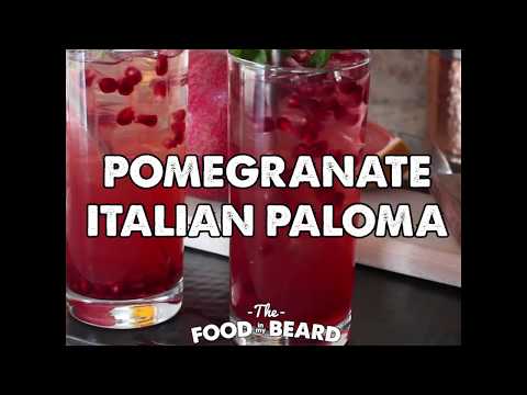 Pomegranate Italian Paloma