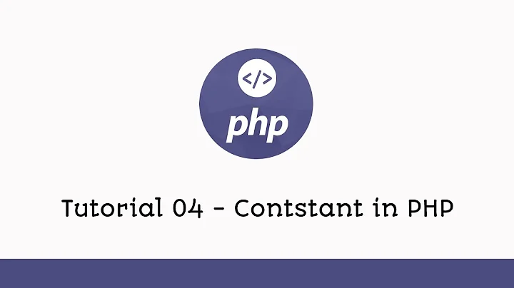 Constant in PHP