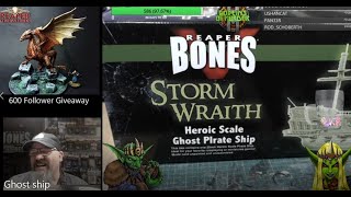 Reaper Miniatures, Ghost ship, Full Kit build, Storm Wraith, D&D