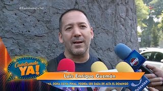 Luis Enrique Guzmán habla sobre el estado de salud de Silvia Pinal | Cuéntamelo YA!