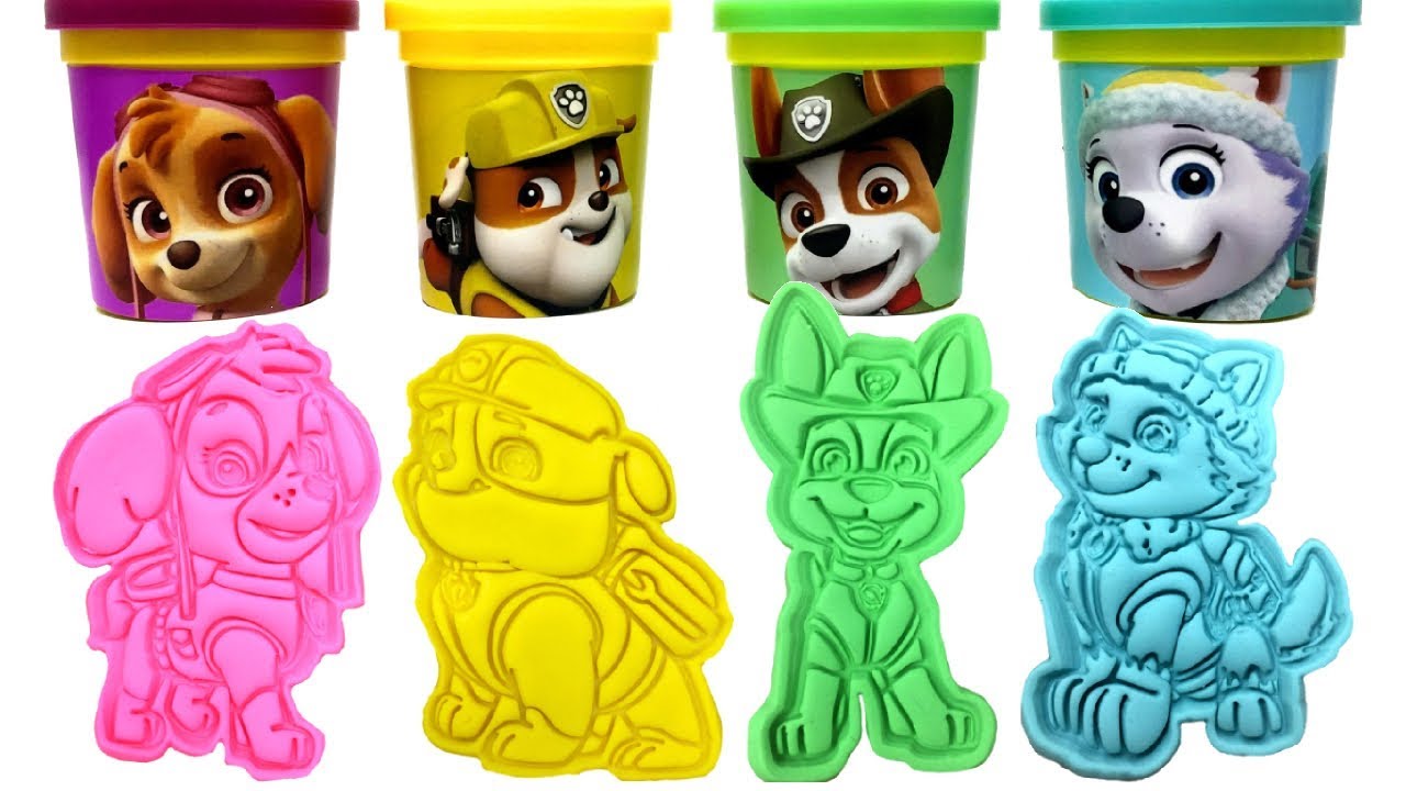 Paw Patrol Play Doh Mold Playset Pat - Vidéo Dailymotion