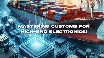 Mastering Customs for High-End Electronics!