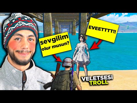 KIZ'I VELET SESİ İLE TAVLADIM SEVGİLİM OLDU !! - PUBG Mobile