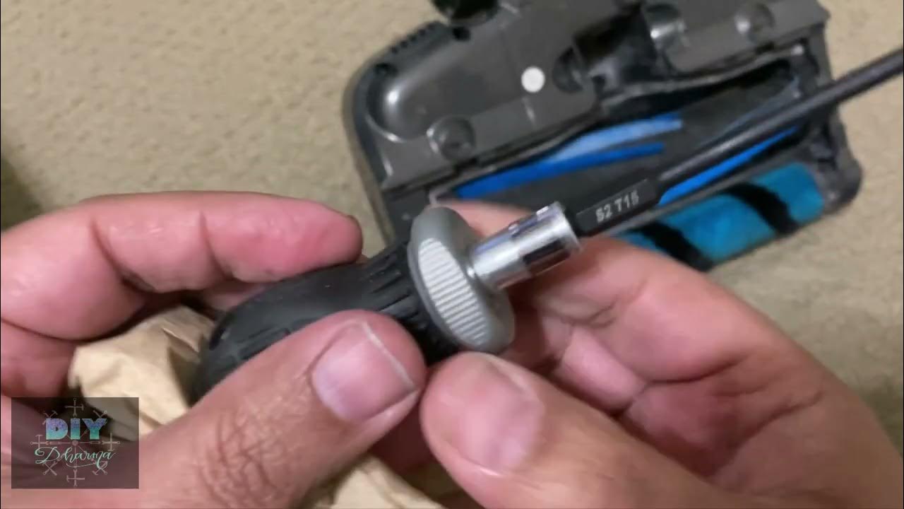 Torx Security bits from Milliontronic to open Shark Ninja Vacuum