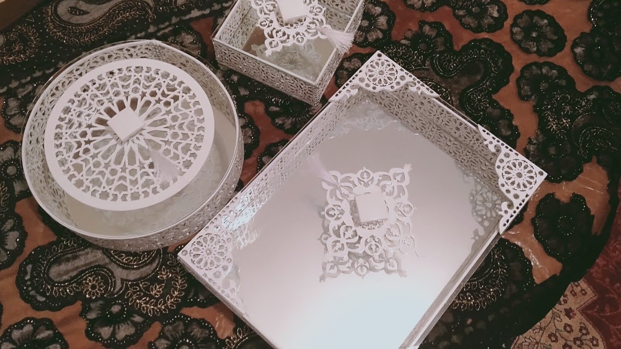 صنع علب خشب الليزر الراقية لتقديم الحلوى و المكسرات،( مشروع  مربح💵💵💵)🥰🥰😍😍😍