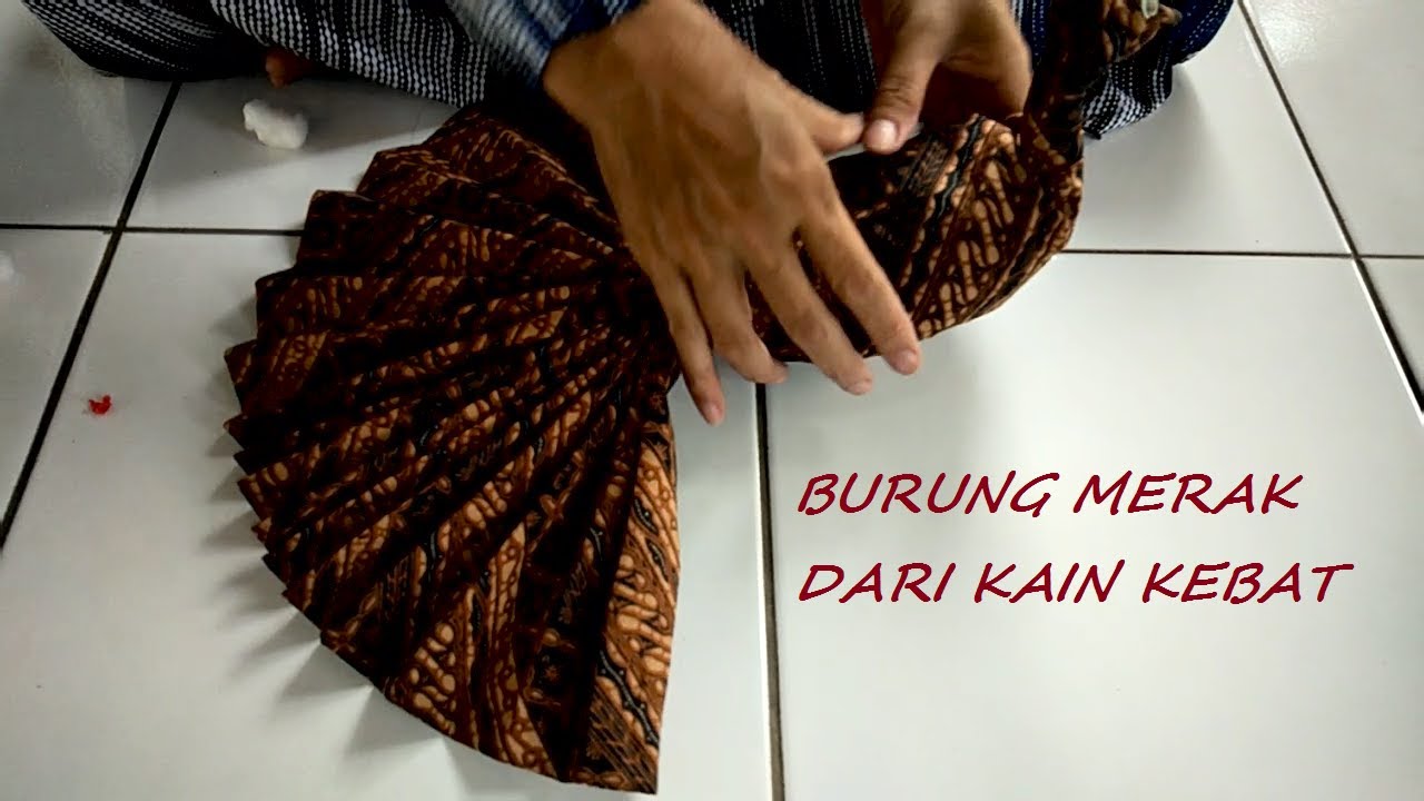 CARA MEMBUAT MERAK DARI KAIN KEBAT UNTUK HANTARAN PERNIKAHAN. anti gagal (MERAK)