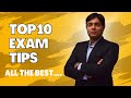 TOP TEN EXAM TIPS BY CA NAMIT ARORA SIR